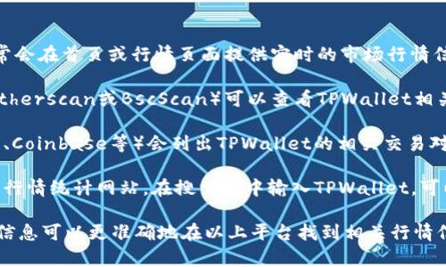 要查看TPWallet的行情，可以通过以下几种方式：

1. **TPWallet官方网站**：访问TPWallet的官方网站，通常会在首页或行情页面提供实时的市场行情信息，包括各种加密货币的价格、涨跌幅、交易量等详细数据。

2. **区块链浏览器**：使用一些主流的区块链浏览器（如Etherscan或BscScan）可以查看TPWallet相关的交易信息和代币的行情。

3. **加密货币交易所**：许多加密货币交易所（如Binance、Coinbase等）会列出TPWallet的相关交易对，用户可以在这些平台上查看实时行情。

4. **行情统计网站**：使用CoinMarketCap、CoinGecko等行情统计网站，在搜索框中输入TPWallet，可以查看其市场表现、历史价格图表和其他市场数据。

如果你有TPWallet的具体代币名称或合约地址，使用这些信息可以更准确地在以上平台找到相关行情信息。